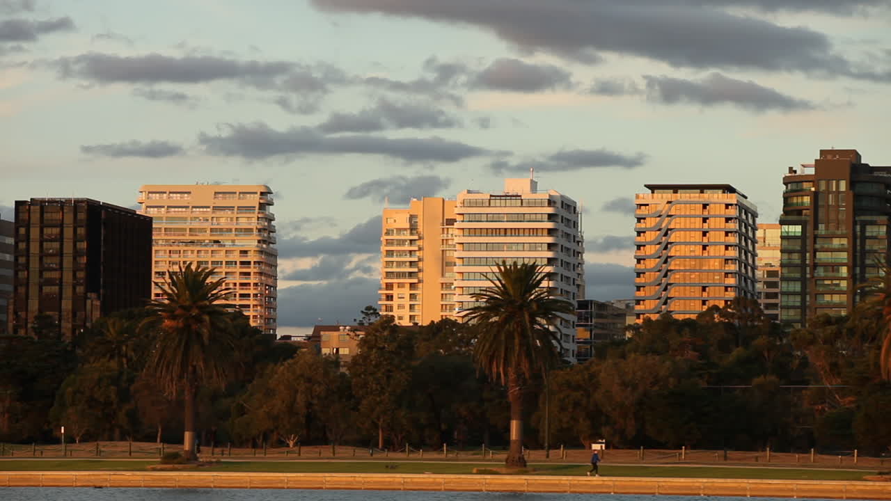 hiperlapso de la tarde ocupada del centro de la ciudad