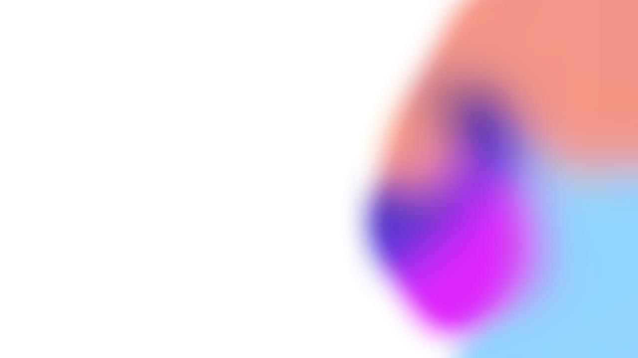 animación de formas hipnóticas y coloridas