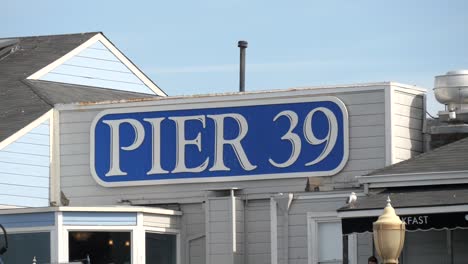 pier 39 sign san francisco