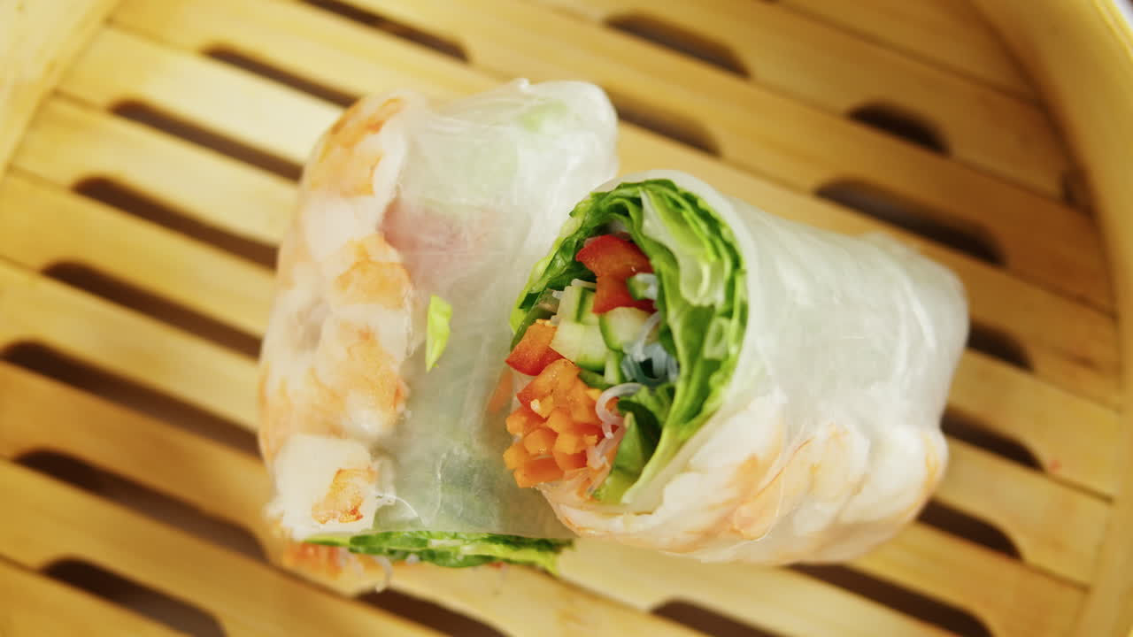 Spring Rolls with Shrimp
