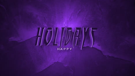Monochrome-Happy-Holidays-on-dark-purple-gradient