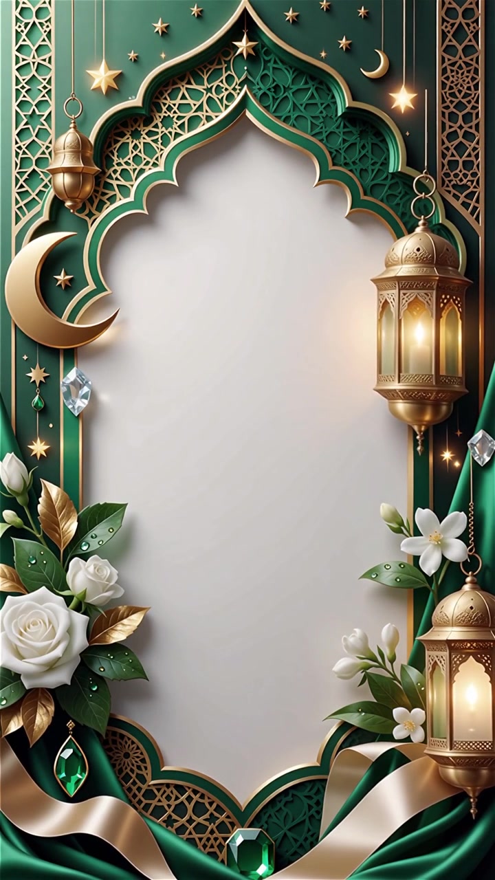 Compleanno del Profeta Maometto Mawlid al-Nabi Sfondo Islamico