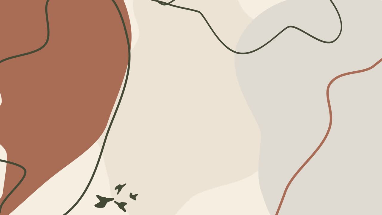 Abstract Art Animated Beige Background