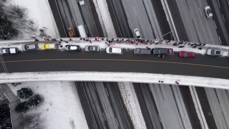 Demonstranten-Der-Kanadischen-Freiheitskundgebung