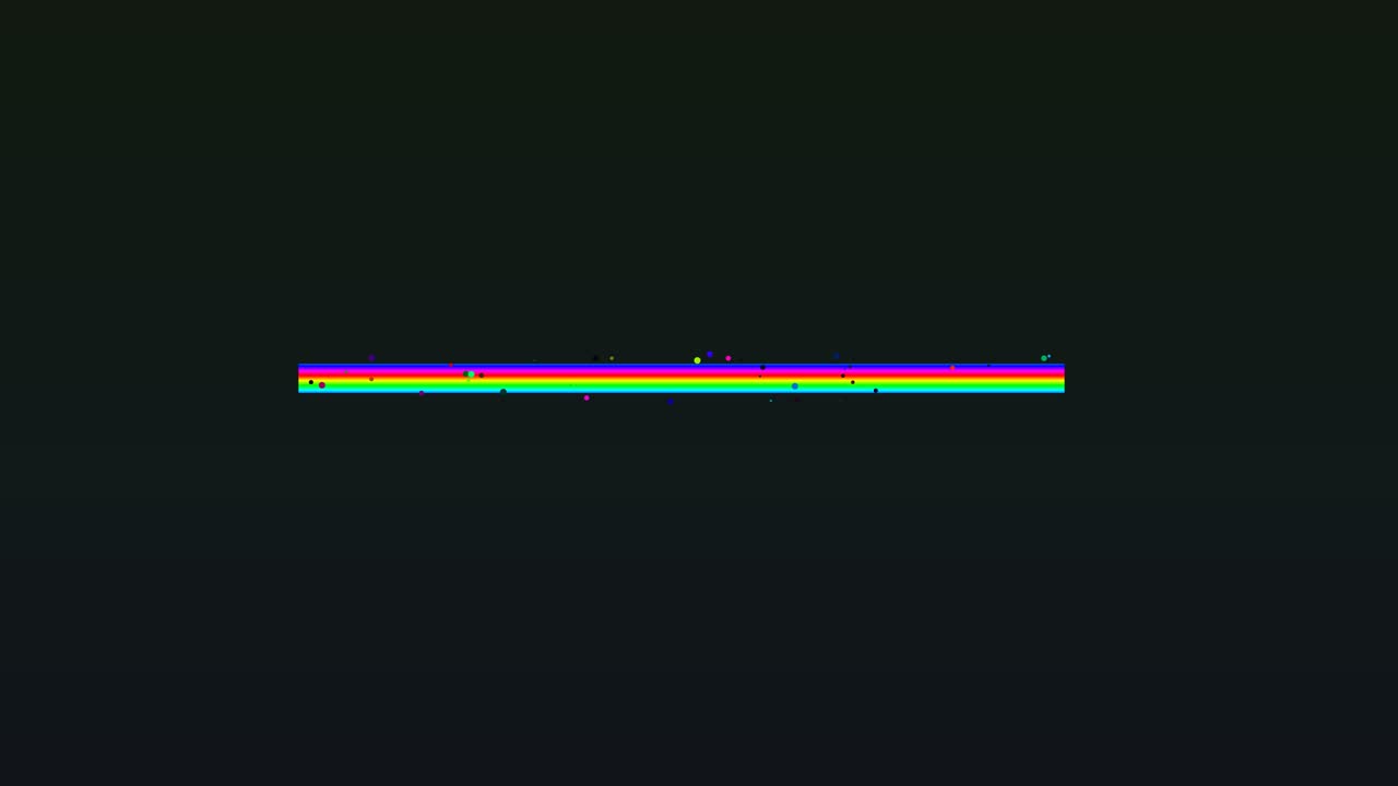 A progress bar and loading bar suitable for video creators are shown against a dark background. The bars feature colorful details that enhance visual tracking