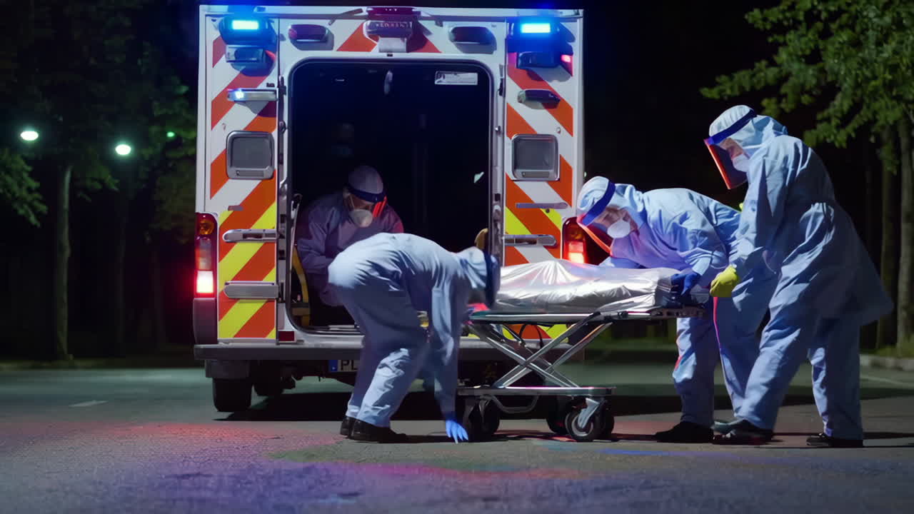 Nighttime Emergency Response with Protective Gear