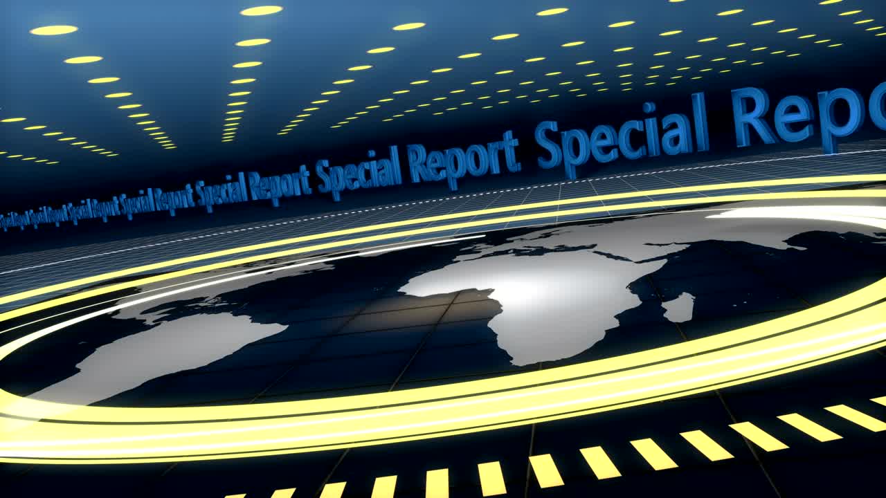 파란색 배경 4k 방송