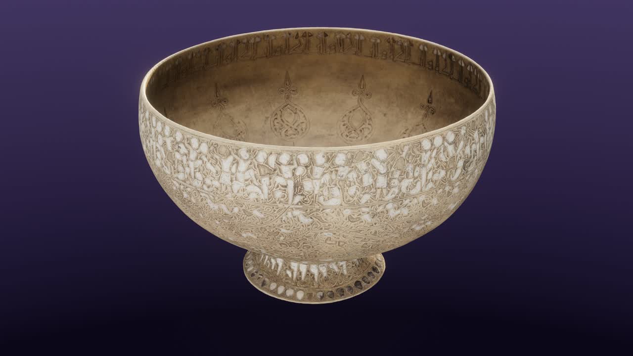 애니메이션 스크립트, cg, 카메라 궤도가 포함된 웨이드 컵