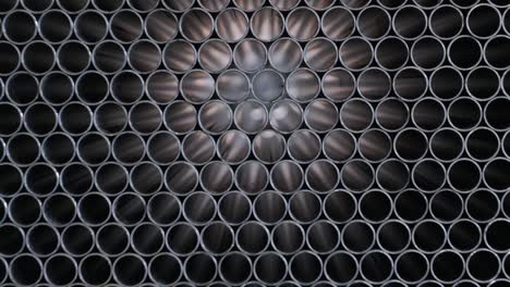 abstract background of steel pipes