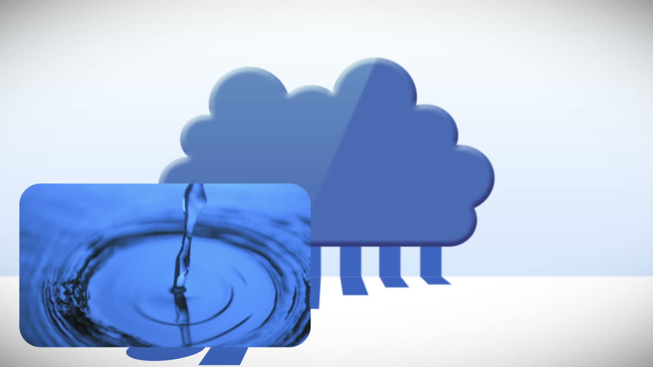 vídeos en cámara lenta de agua que se vierte