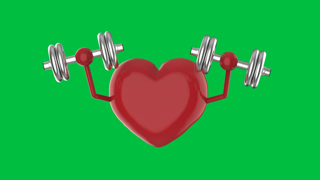 심장 리프트 덤벨
