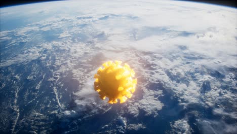 Coronavirus-Covid-19-Asteroid-In-Der-Nähe-Der-Erde