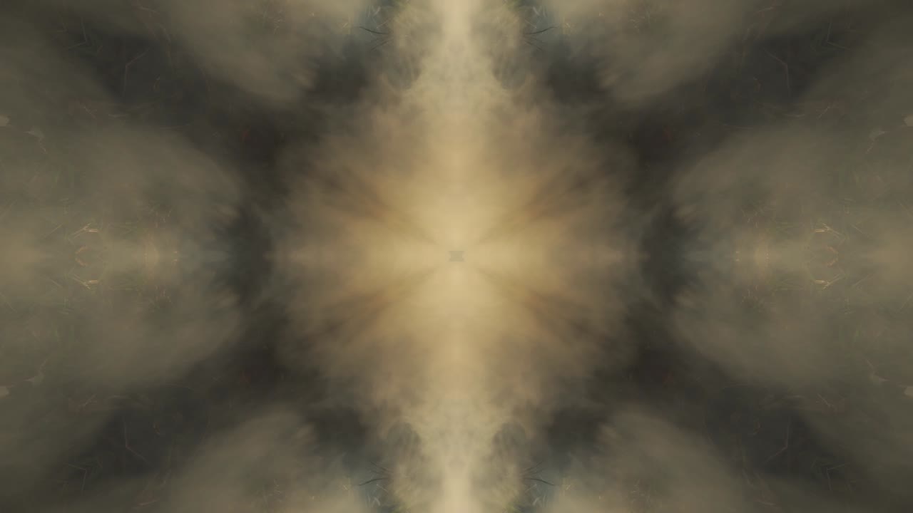 caleidoscopio humo abstracto. fondo de simetría abstracto