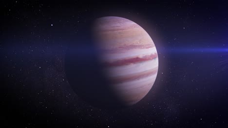 júpiter en el espacio