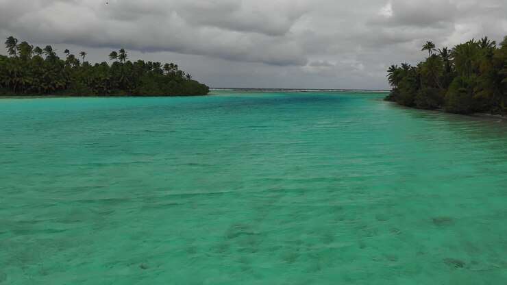 Isola di Cook - Volo sulla laguna