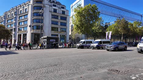 paris france capital city day time walking pov point of view europe