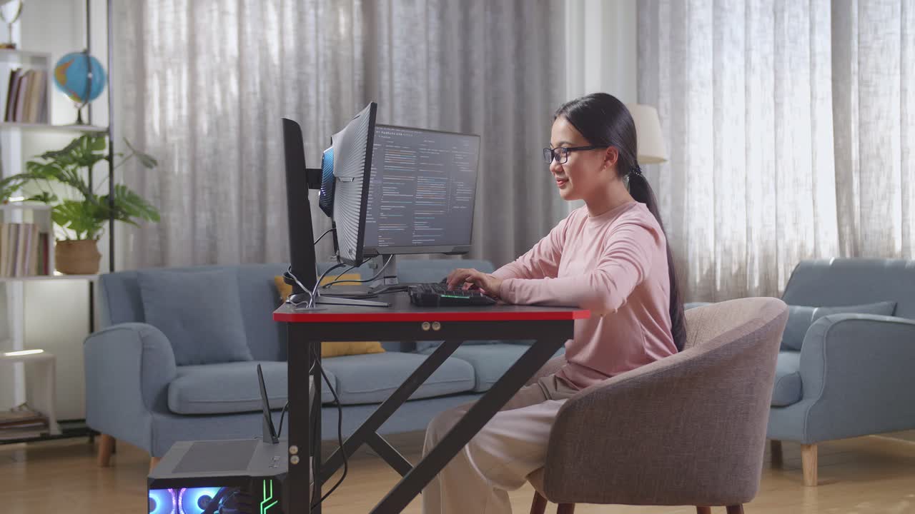 가정에서 여성 프로그래밍