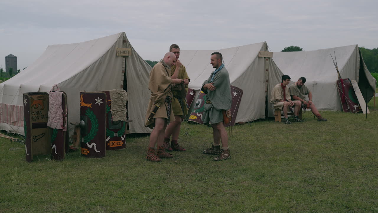 Roman Camp Reenactment