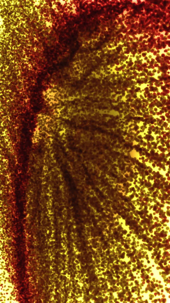 patrón de puntos rojos y amarillos abstractos