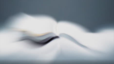 blurred open book