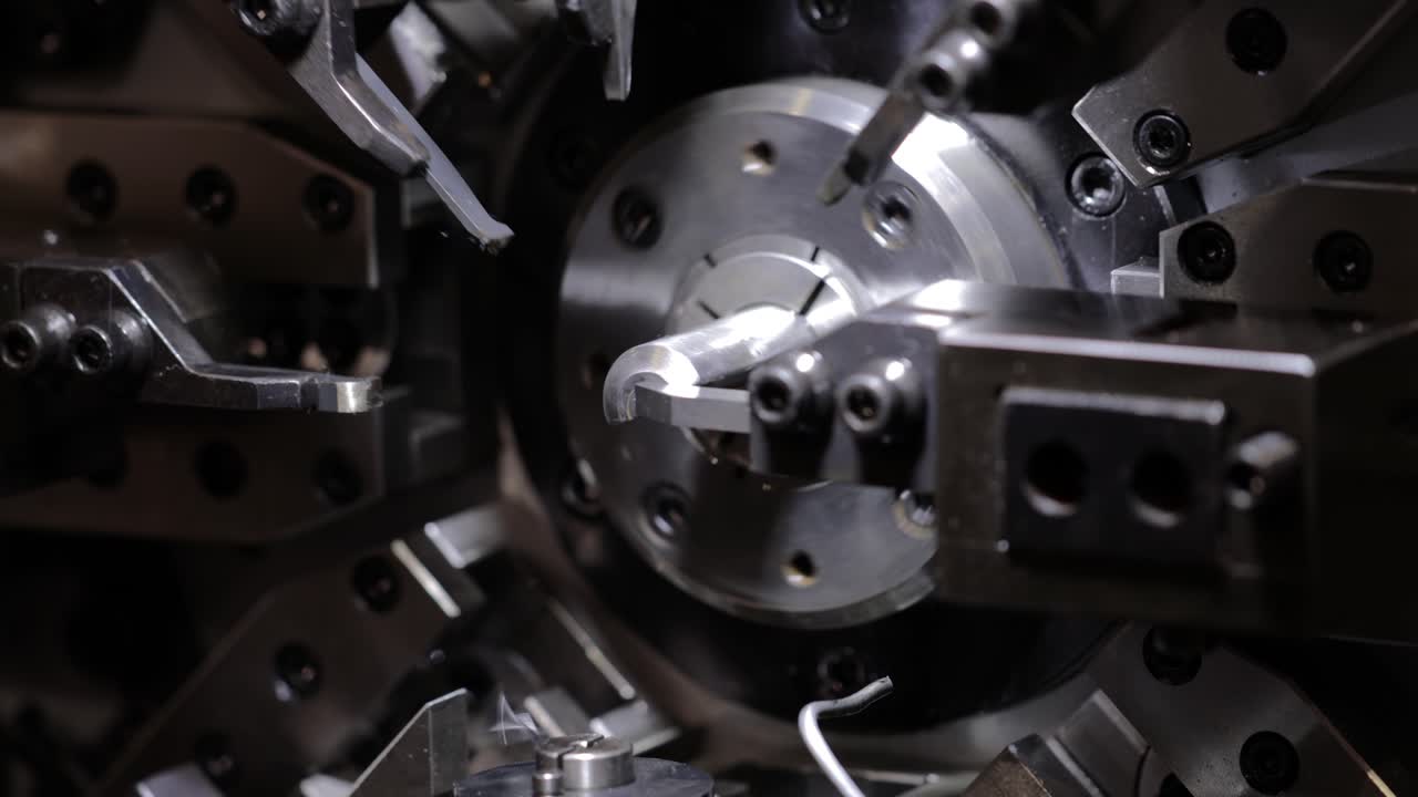 Cnc Wire Forming Machine, modern CNC spring machines for production of different types of wire bends.