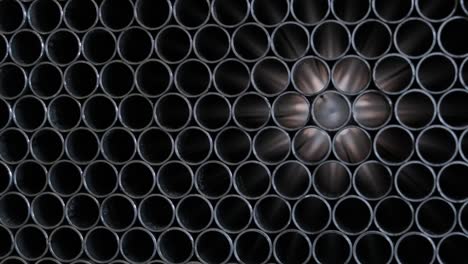 abstract background of steel pipes