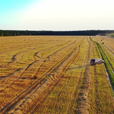 rural road in field