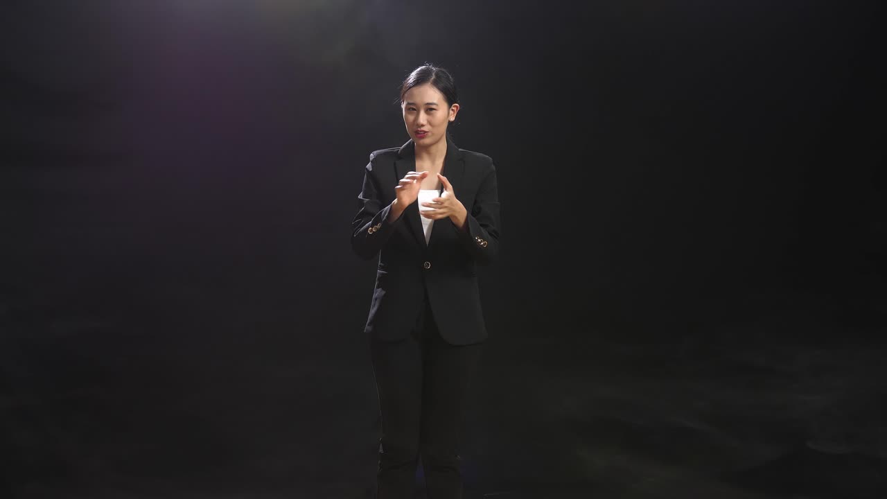 retrato de una mujer de negocios