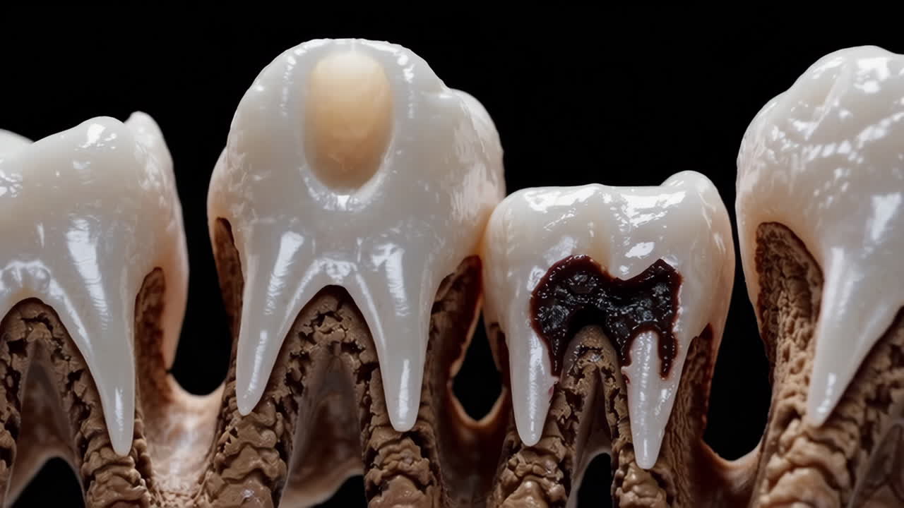 Dental Cavity and Decay in Teeth