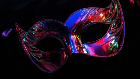 colorful venetian mask