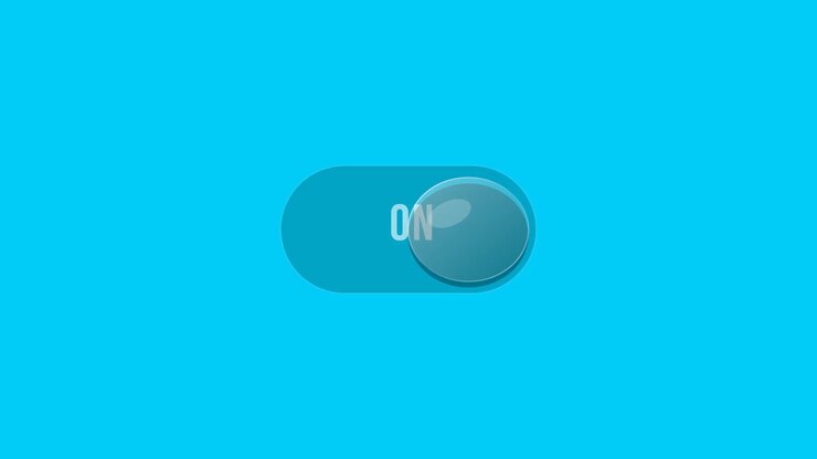 Interruttore digitale che passa dalla posizione Off alla posizione On