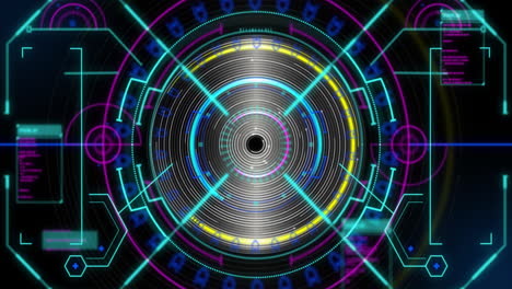 animation of scope scanning and data processing