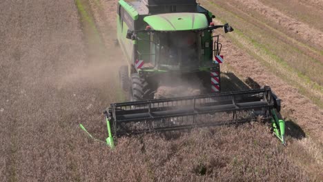 clouds of crop dust