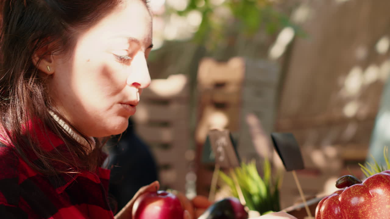 Shopping for Fresh Produce at a Local Market