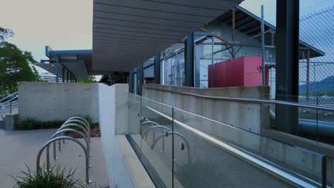 A-Concrete-Ramp-Way-With-Stainless-Steel-Handrail-For-Accessible-Entrance-And-Exit-To-The-Establishment-In-Cairns