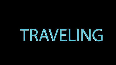 traveling-text-loop-Animation-video-transparent-background-with-alpha-channel