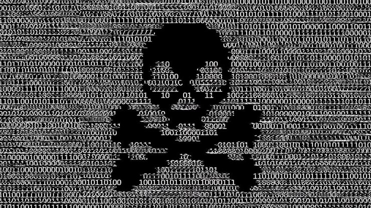 Malware code binary numbers