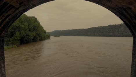 Under the historic train bridge - Lancaster, Pennsylvania - Vintage Color Grading