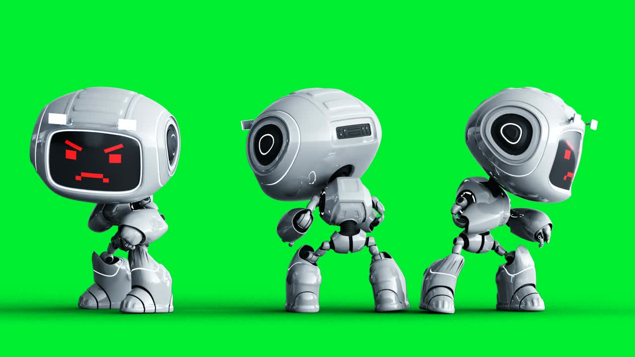 화가 난 하 장난감 로 애니메이션, 물리적 모션 흐릿함, 현실적인 녹색 스크린 4k 애니메이션, 녹색 화면