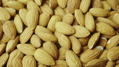 semillas de almendras nueces del bosque comida saludable 4k video de 10 bits