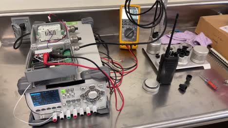 Measurement equipment in a metrology laboratory