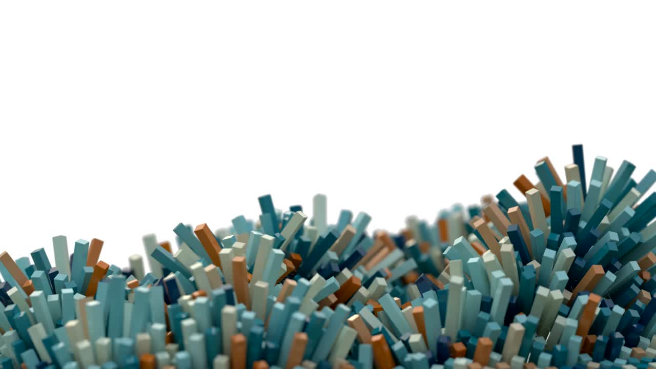 4k 추상적인 큐빅 메쉬