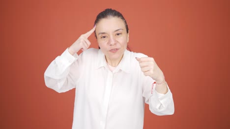 Woman-giving-motivational-speech-to-camera.