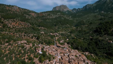 fornalutx port de soller mountain village near puig major, palma de mallorca