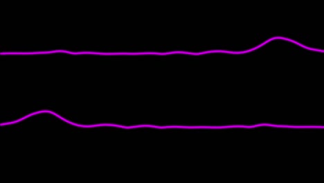 espectro de audio visualizador de audio gráficos de movimiento de línea lineal