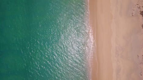 top view clean and beautiful beach phuket thailand