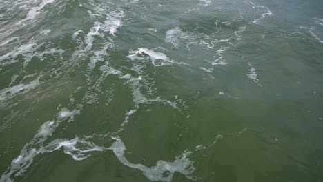 Static-shot-of-soothing-Waves-on-Surface-of-Baltic-Sea-shot-in-slow-motion