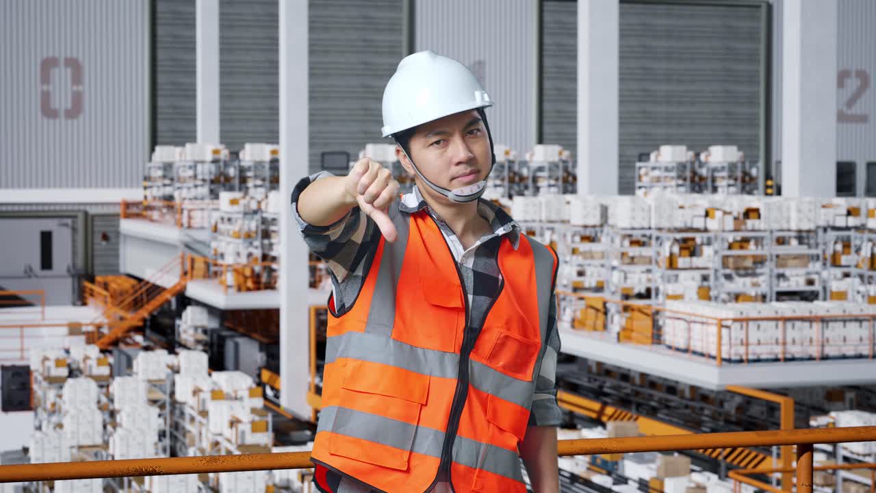 공장 노동자 불쾌