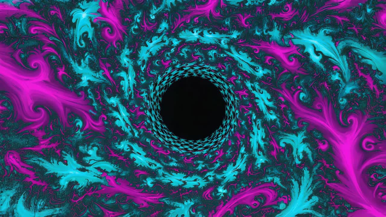 Abstrakt Hvirvlende Vortex Tunnel