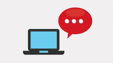 los íconos de comunicación